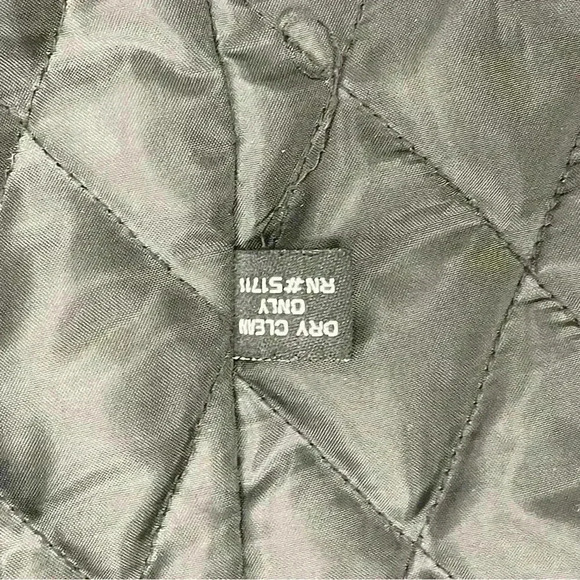 Chaps Ralph Lauren Overcoat Charcoal Cashmere Wool Blend Collared Lined Size 48R - Picture 10 of 12